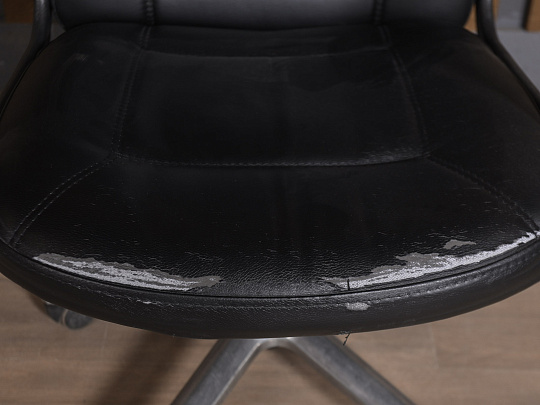 Кресло руководителя Искусственная кожа Чёрный