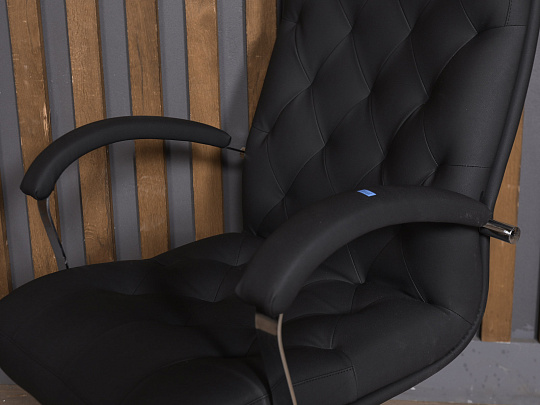 Кресло руководителя Искусственная кожа Чёрный
