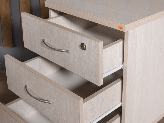 Тумба подкатная ЛДСП Бук