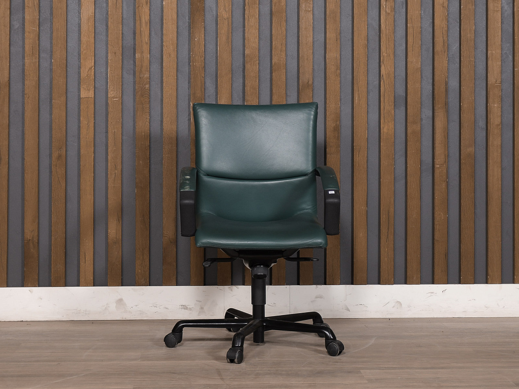 Конференц-кресло Кожа Зелёный Импорт (КФЭЗЛ-090725)