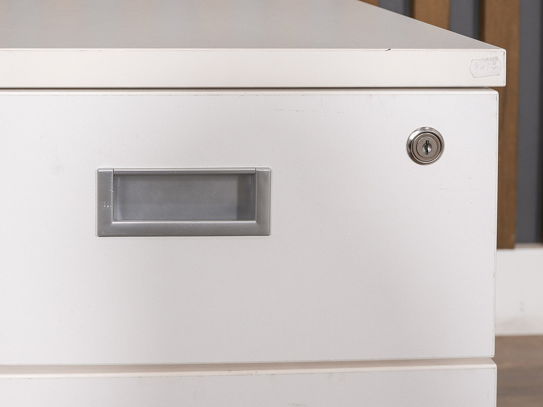 Тумба подкатная Narbutas ЛДСП Белый Литва (ТВБ4-230425)