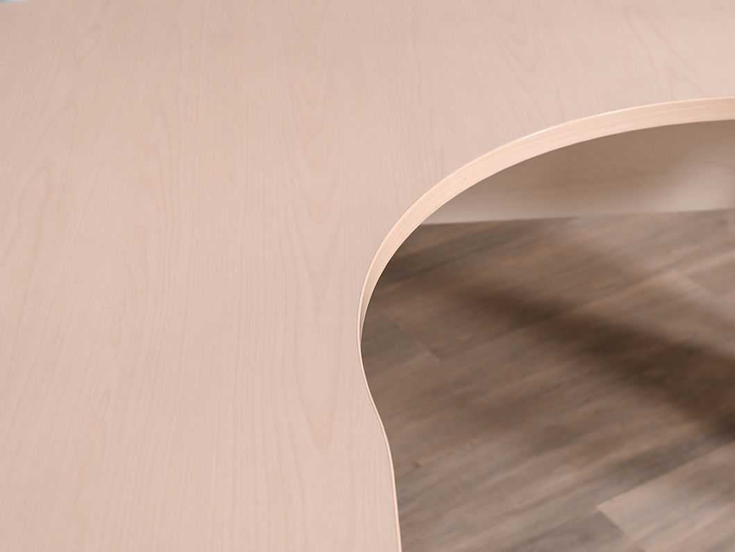 Стол угловой ЛДСП Клен (СЭКЛ-120226)