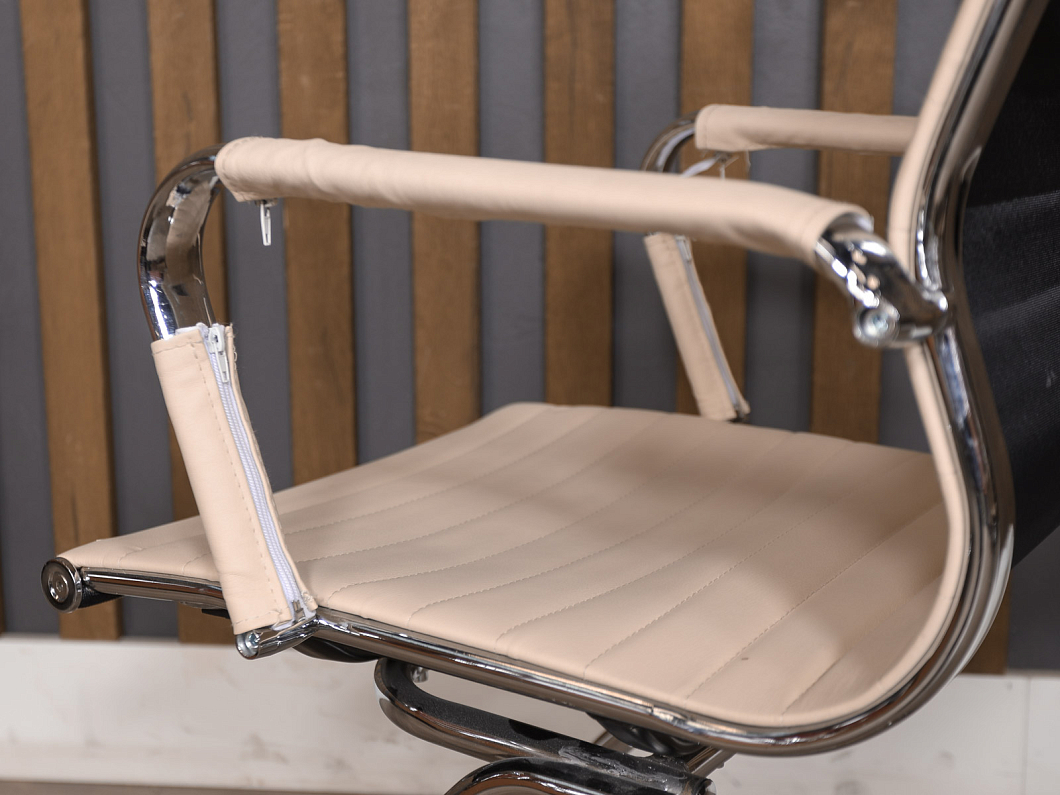 Офисный стул Бюрократ Искусственная кожа Бежевый Россия (ОСБЖ-220525)