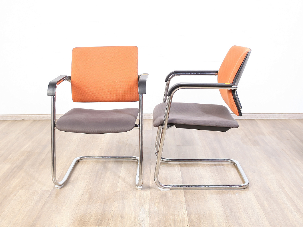 Конференц-кресло Ткань Оранжевый (КФОЖ-130223)