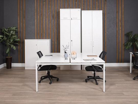 Комплект офисной мебели ЛДСП Белый Россия