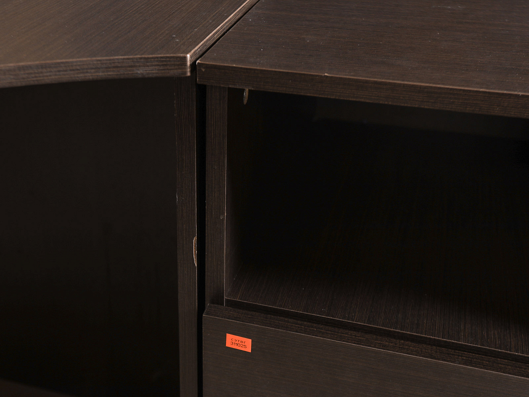 Стол с тумбой ЛДСП Венге (СЭТВГ-311025)