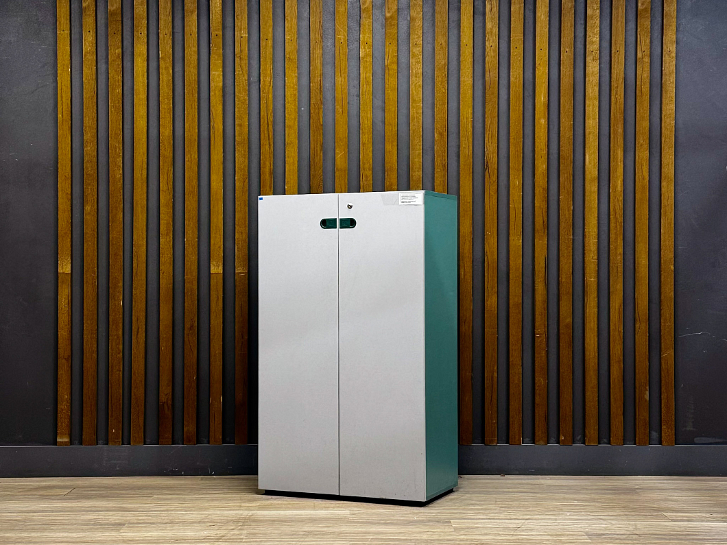 Шкаф для документов ЛДСП Зелёный (ШДЗСР-100126)