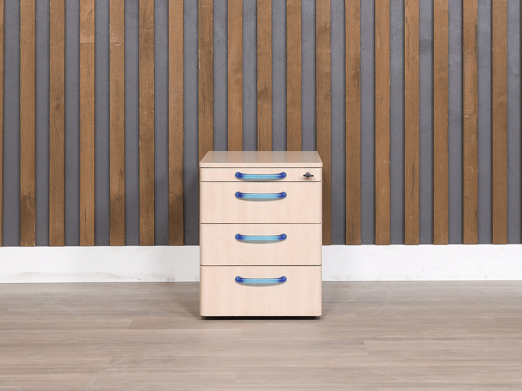 Тумба подкатная Steelcase ЛДСП Бук США (ТВБК-260325)