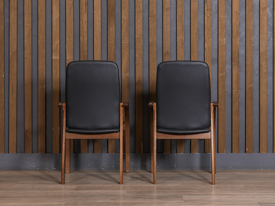 Конференц-кресло Искусственная кожа Чёрный