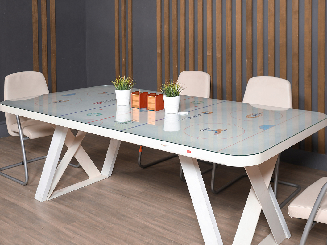 Стол для переговоров МДФ Серый (СПОСР-181025)