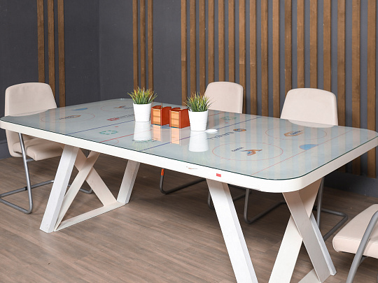 Стол для переговоров МДФ Серый