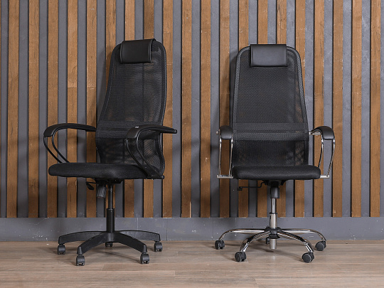 Кресло руководителя Metta Сетка Чёрный