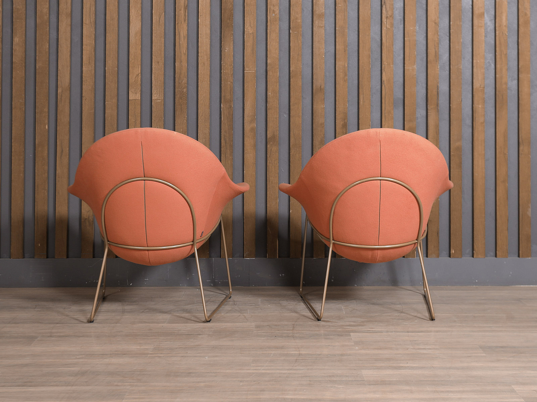 Кресло JOHANSON Ткань Красный Швеция (КМТРЗ-281225)