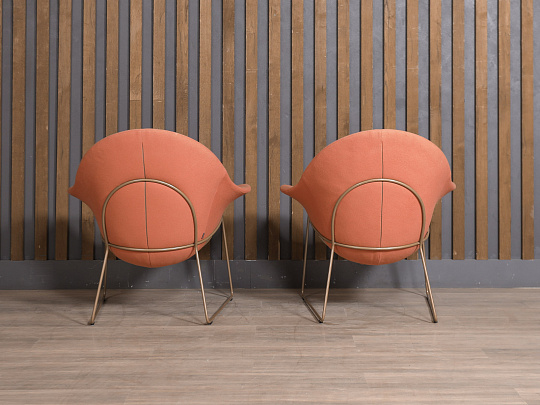 Кресло JOHANSON Ткань Красный Швеция