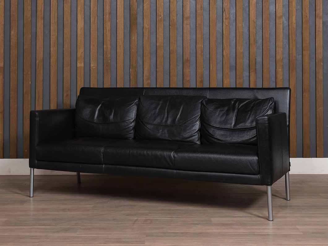 Диван Walter Knoll Jason 391 Кожа Чёрный Германия (ДЧ1-240125)