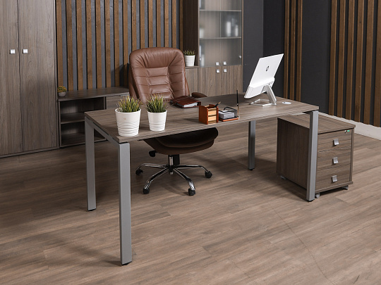 Кабинет руководителя ЛДСП Ясень шимо