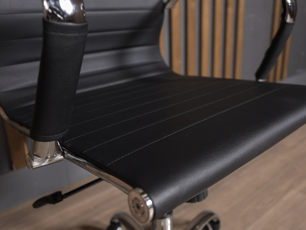 Офисное кресло COLLEGE CLG-621-B Искусственная кожа Чёрный Китай (КПЭЧ-081025)