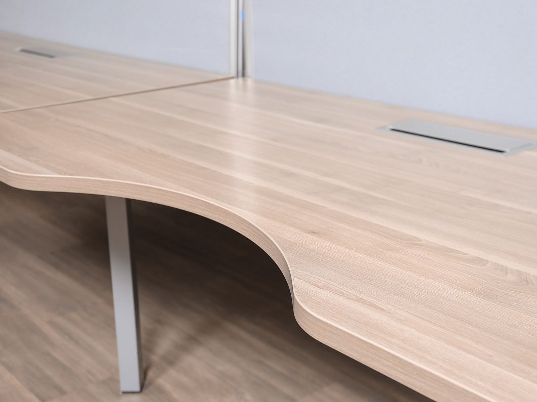 Комплект офисной мебели ЛДСП Дуб (БС4ДС-221225)