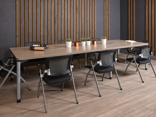 Стол для переговоров ЛДСП Ясень шимо