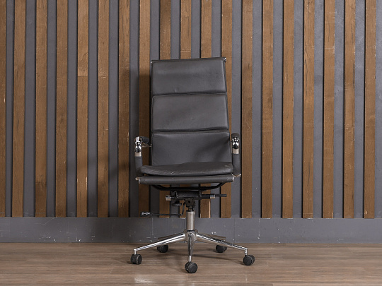 Кресло руководителя Искусственная кожа Синий