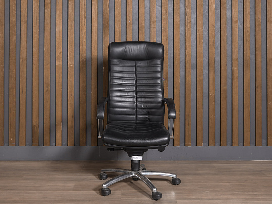 Кресло руководителя Искусственная кожа Чёрный