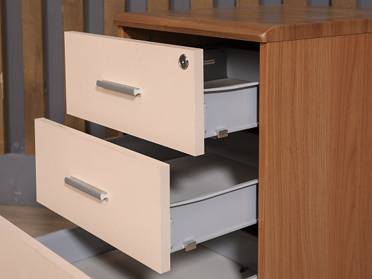 Тумба подкатная ЛДСП Бук