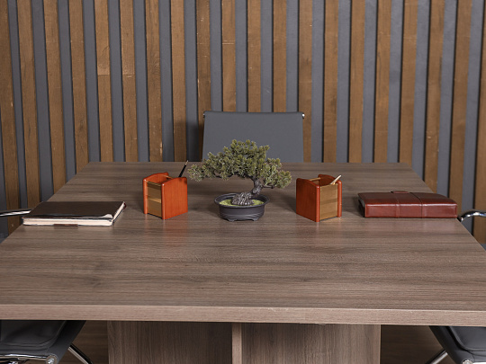 Стол для переговоров ЛДСП Ясень шимо