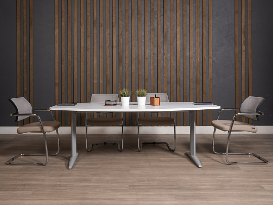 Стол для переговоров ЛДСП Белый