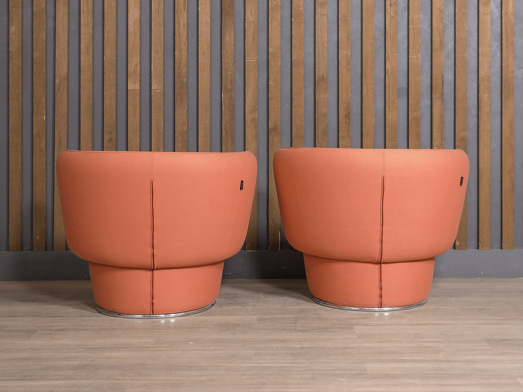 Кресло SOFTLINE Ткань Красный Дания (КМТРЗ2-281225)