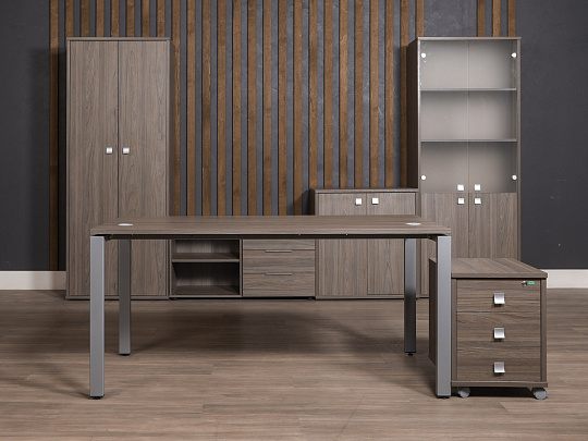 Кабинет руководителя ЛДСП Ясень шимо