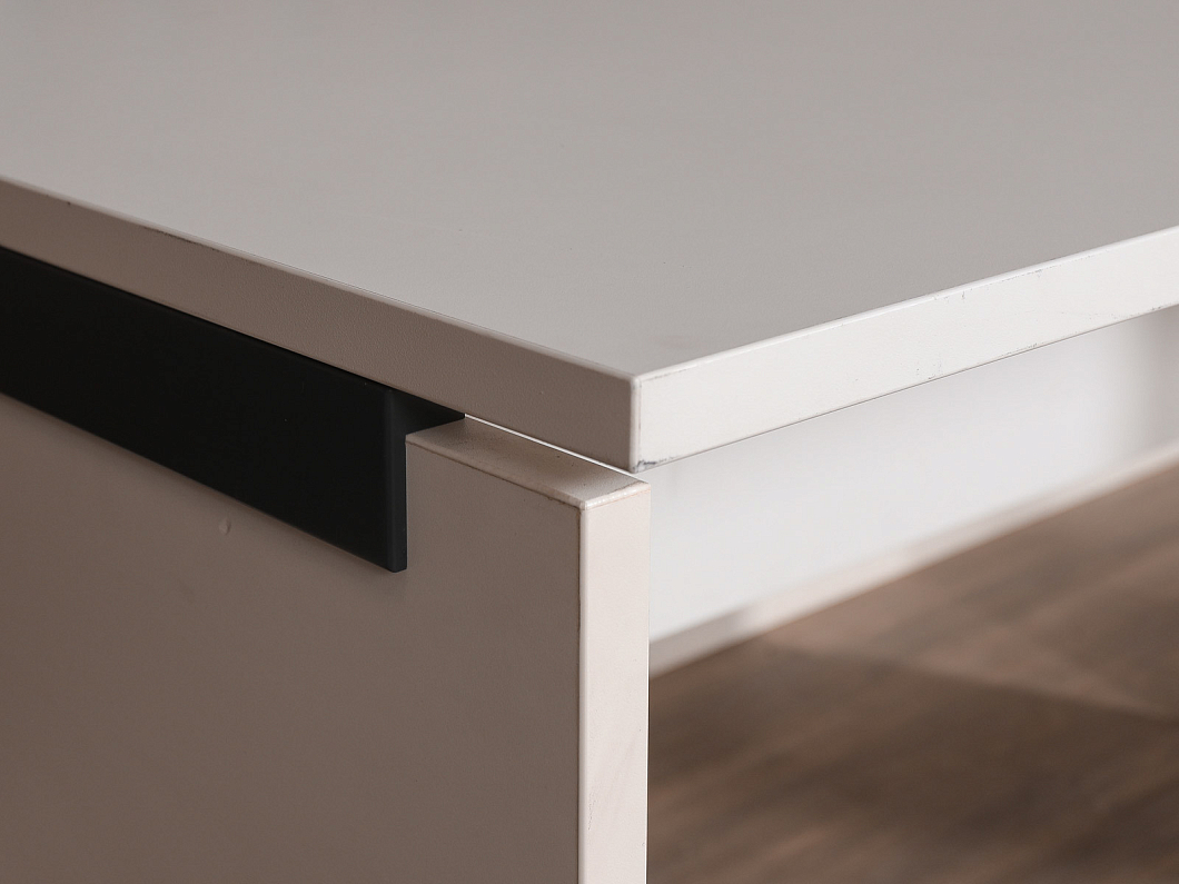 Стол прямоугольный ЛДСП Белый (СПБ1-250725)