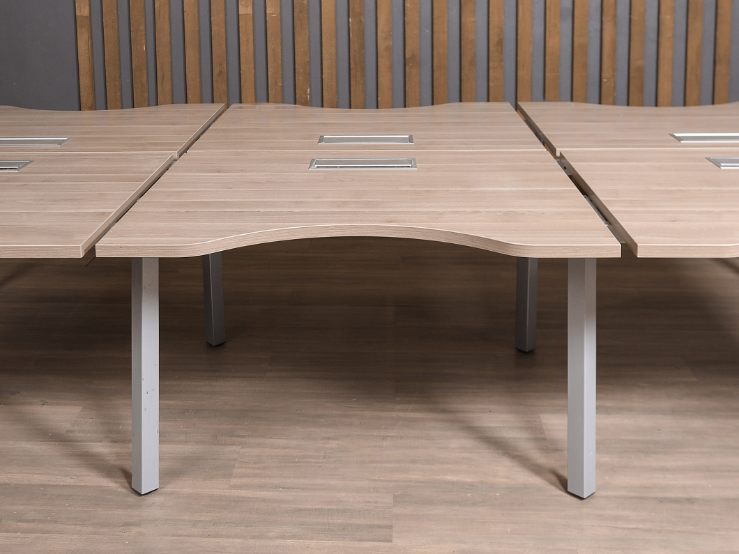 Комплект офисной мебели ЛДСП Дуб (БС6ДС-221225)