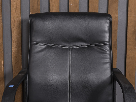 Кресло руководителя Helmi Искусственная кожа Чёрный