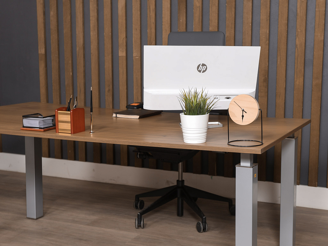 Стол руководителя ЛДСП Ольха (СРОХ-080880)