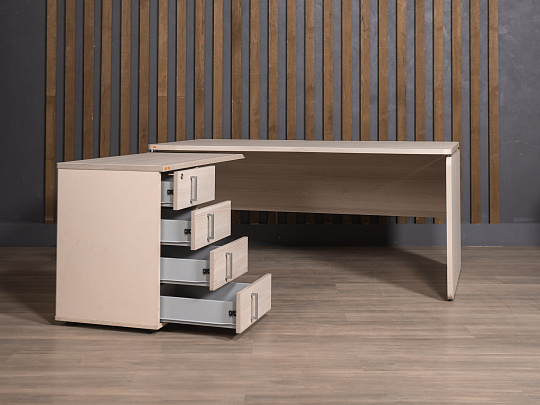 Стол с тумбой Accord ЛДСП Дуб