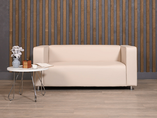 Диван БОН Искусственная кожа Бежевый Россия