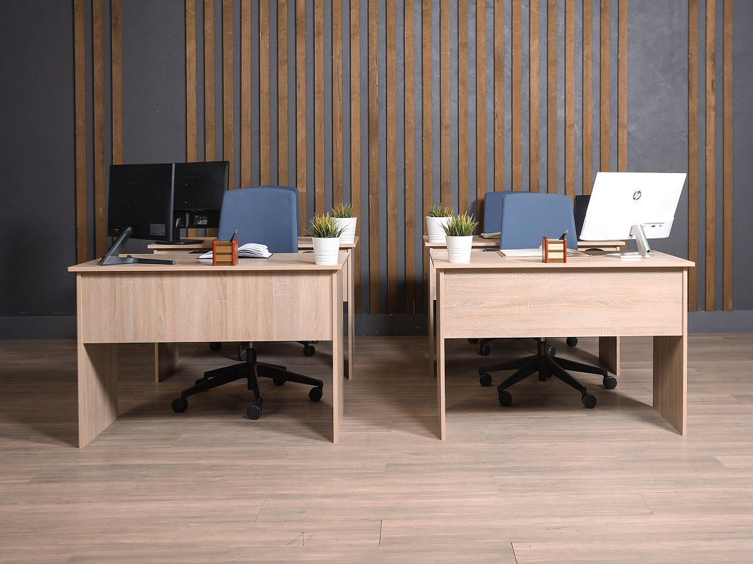 Стол прямоугольный ЛДСП Дуб сонома (СПНДС2-171225)