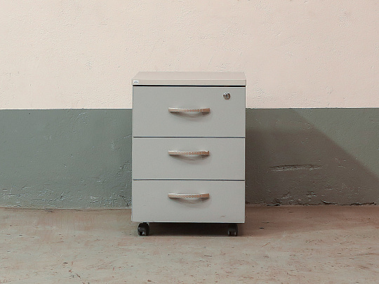 Тумба подкатная ЛДСП Серый