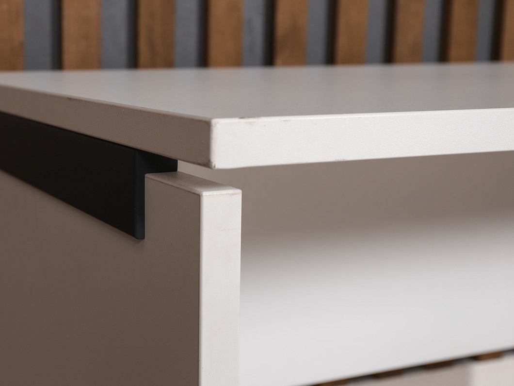 Стол прямоугольный ЛДСП Белый (СПБ-250725)