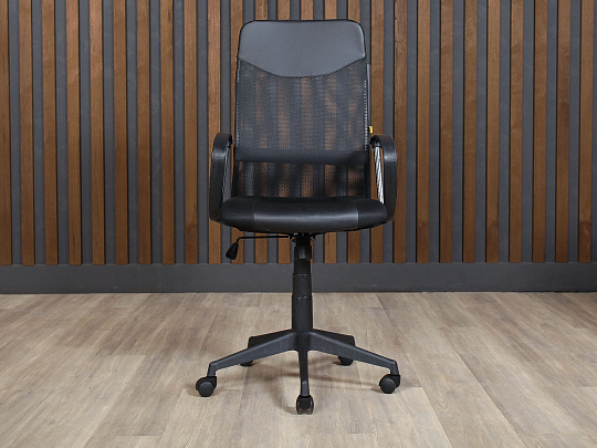 Кресло руководителя OLSS ОКСФОРД Б ультра Ткань Чёрный Россия