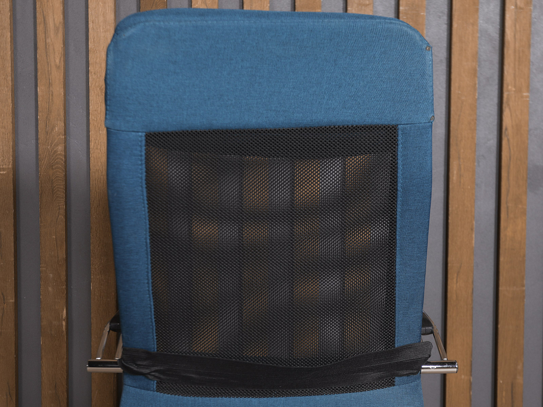 Кресло руководителя Ткань Синий (КРТСН-271225)