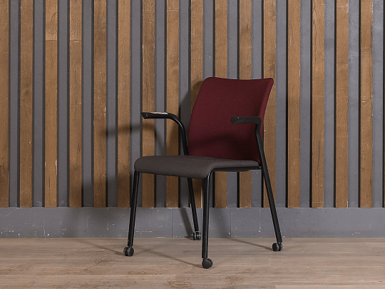Конференц-кресло Steelcase Ткань Бордовый Франция