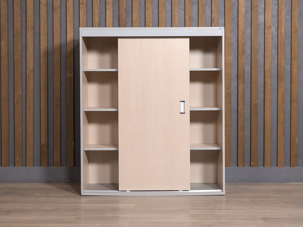 Шкаф для документов ЛДСП Серый (ШКСР-031225)