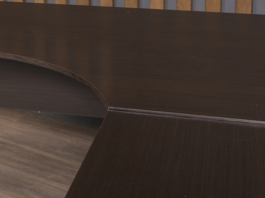 Стол с тумбой ЛДСП Венге (СЭТВГ-311025)