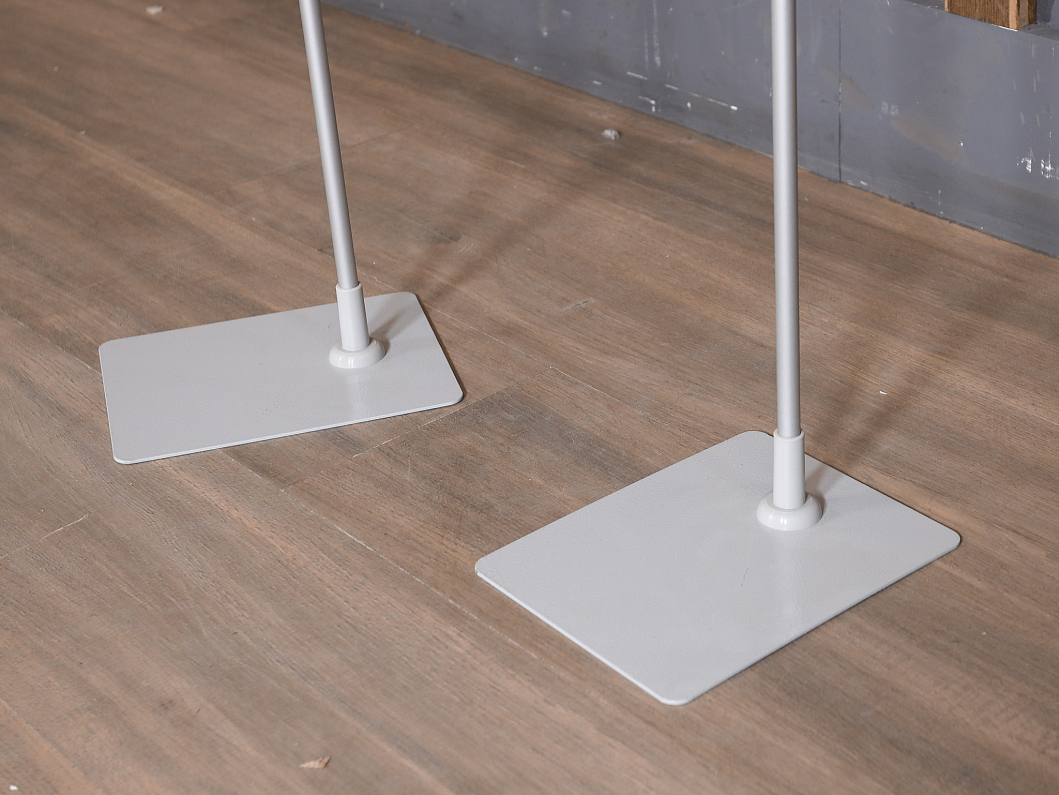 Информационная стойка Пластик Серый (ТО-180226)