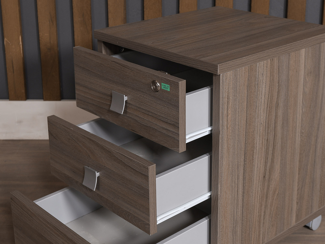 Тумба подкатная ЛДСП Ясень шимо (ТВЯШ-300825)