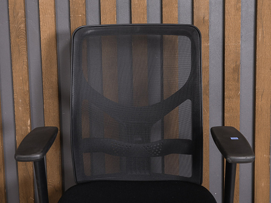 Офисное кресло ELICA Ткань Чёрный Италия