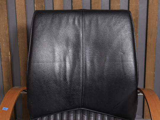 Конференц-кресло Искусственная кожа Чёрный