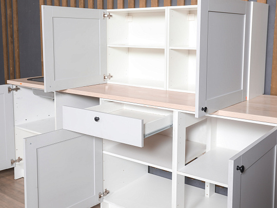 Кухонный гарнитур ЛДСП Серый