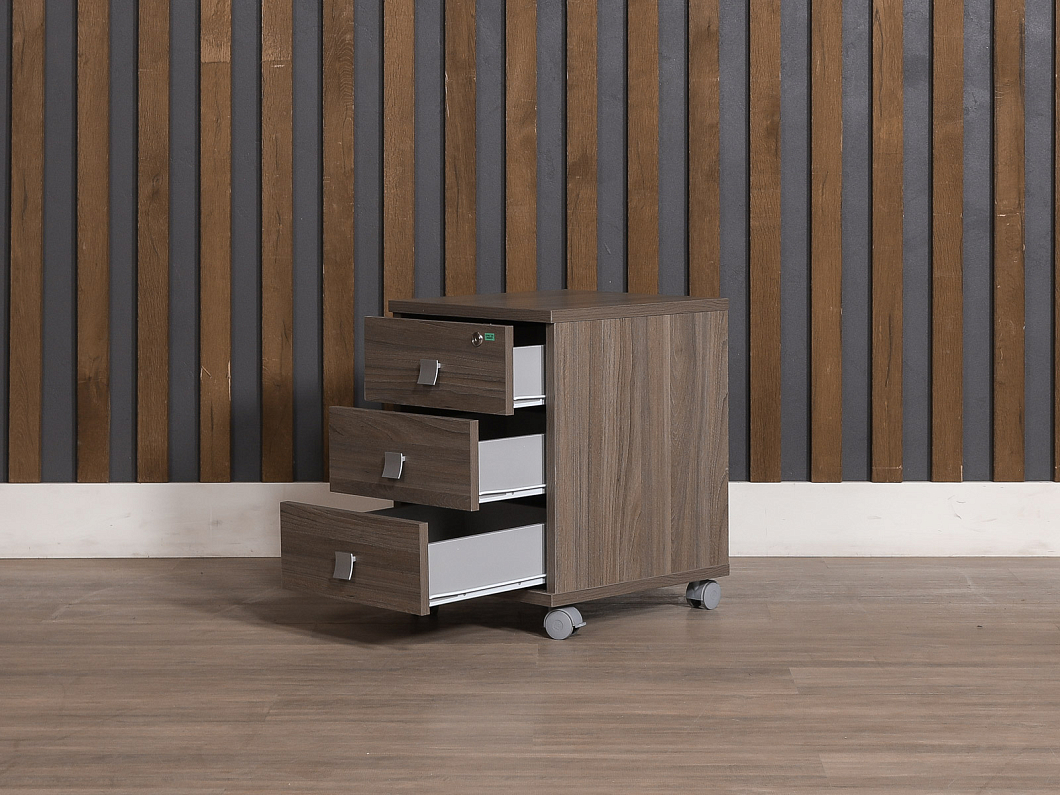 Тумба подкатная ЛДСП Ясень шимо (ТВЯШ-300825)